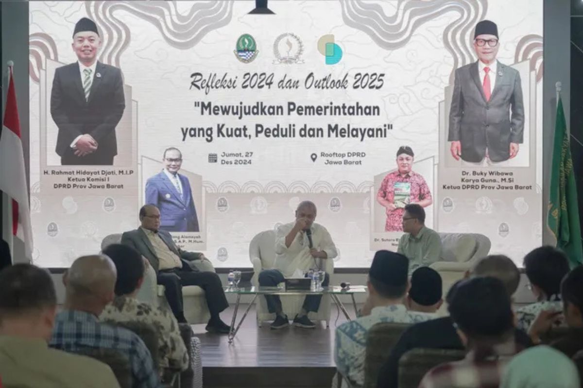 Refleksi Tahun 2024 dan Outlook 2025, DPRD Jabar