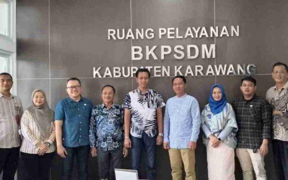 Kunjungan Kerja Komisi 1 DPRD Kab. Karawang ke Kantor BKPSDM, Fokus Penguatan Pengelolaan Kepegawaian dan Pengembangan SDM