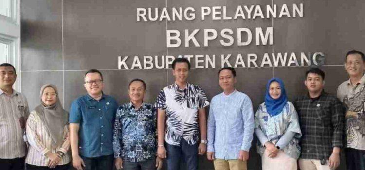 Kunjungan Kerja Komisi 1 DPRD Kab. Karawang ke Kantor BKPSDM, Fokus Penguatan Pengelolaan Kepegawaian dan Pengembangan SDM