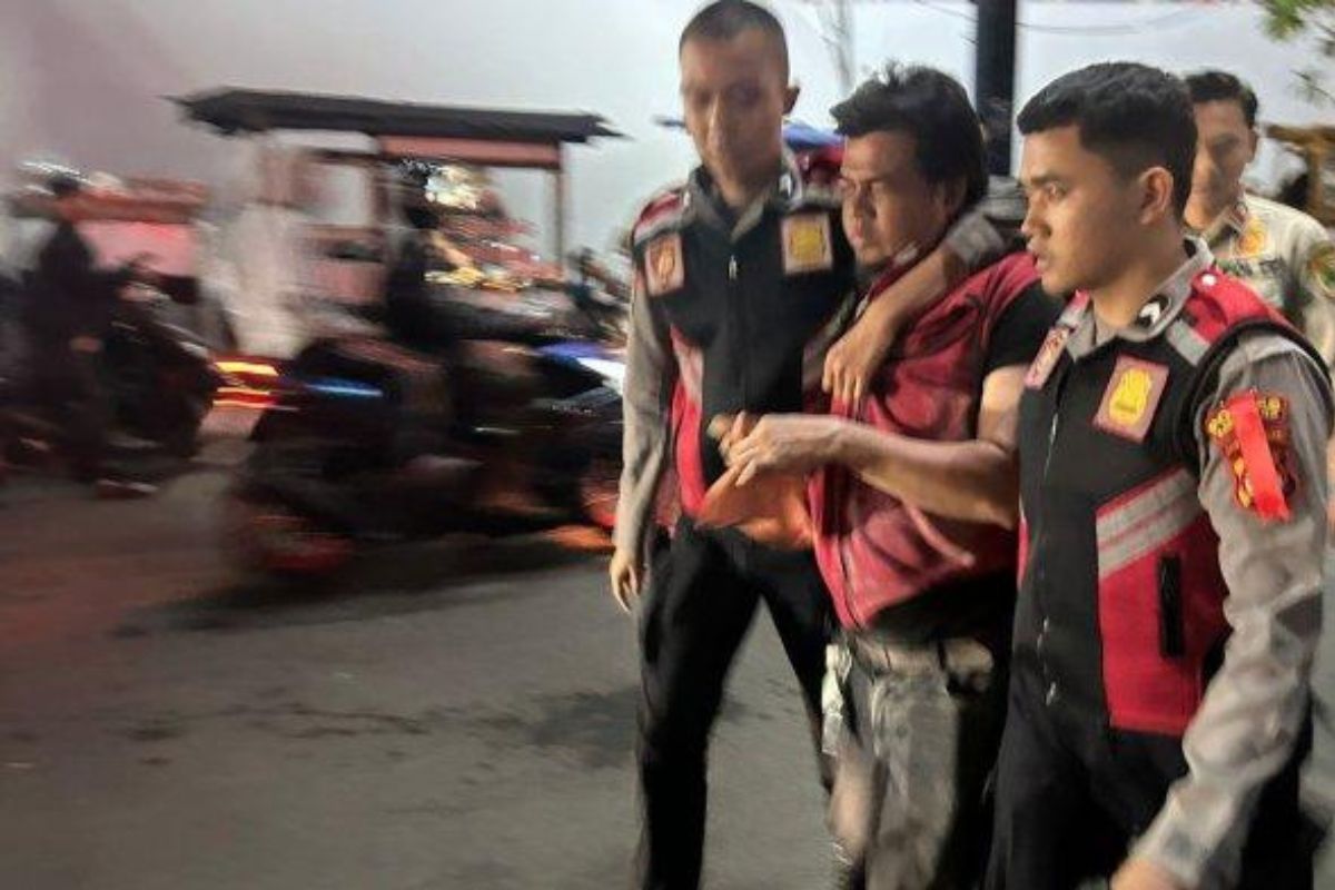 Dua Pencuri Sepeda Motor Ditangkap di Alun-Alun Karawang Saat Tahun Baruan