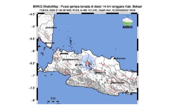 Gempa M3,8 Guncang Purwakarta dan Karawang, Efek Sesar Aktif