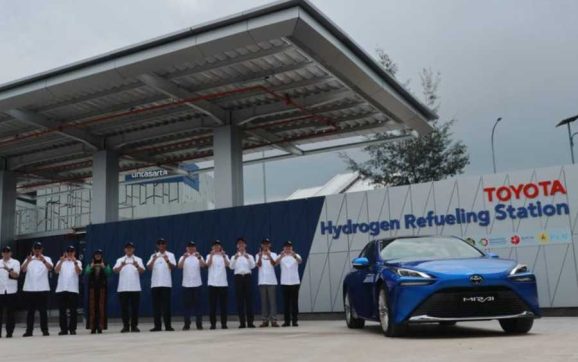 Toyota Resmikan Stasiun Pengisian Hidrogen di Karawang