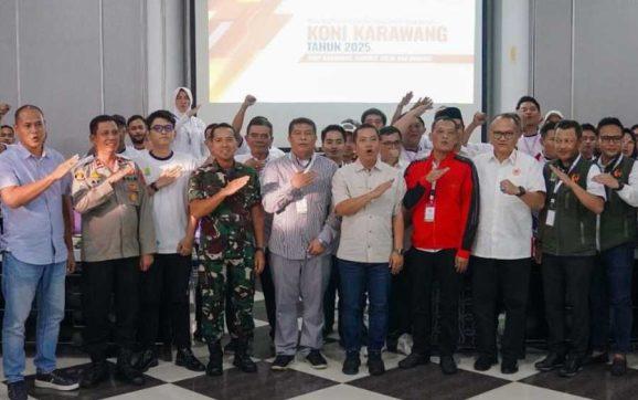 Musorkablub KONI: Bupati Karawang Dorong Kemajuan Olahraga