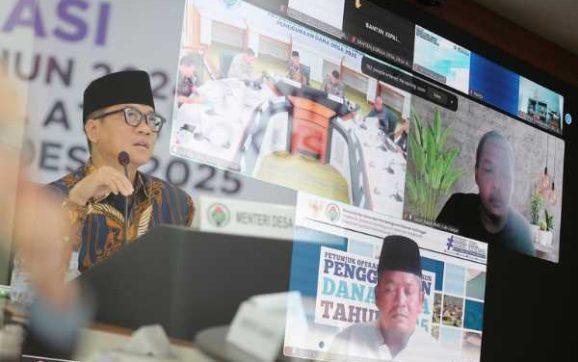 Mendes PDT Tegaskan Pengawasan Ketat Dana Desa 2025