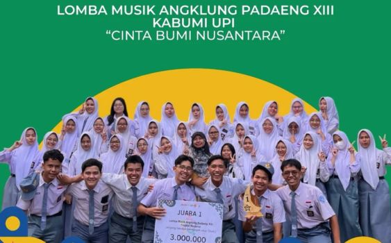 Angklung SANGSAKA SMA Negeri 1 Karawang Juara Nasional