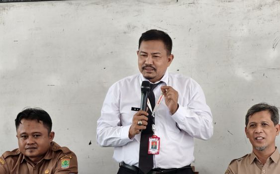 Kabid Budaya Disparbud Karawang Sosialisasikan SAGAWANG di SD Pisang Sambo