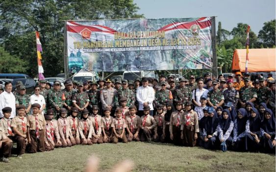 TMMD ke-124 Karawang: TNI, Pemkab, dan Warga Bangun Desa Bersama