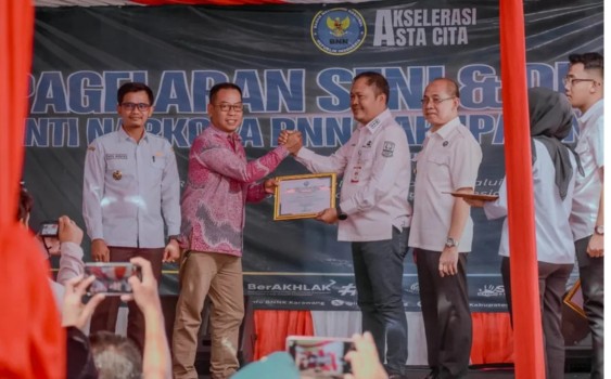Wabup Maslani Dorong Literasi dan Edukasi Anti Narkoba Melalui Gelaran Seni BNNK Karawang