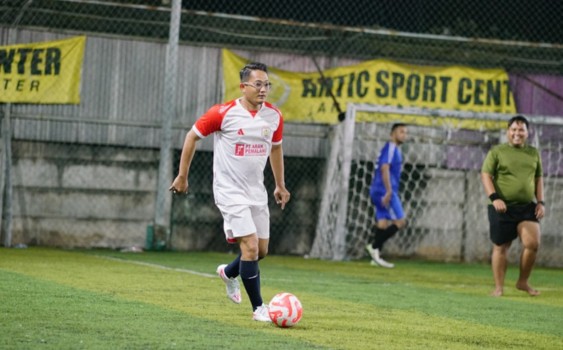 HIPMI Karawang Gelar Fun Mini Soccer, Perkuat Solidaritas Pengusaha Muda