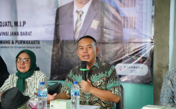 Kang Rahmat Gelar Sosialisasi Perda Kewirausahaan Daerah, Beri Beasiswa Penuh untuk 245 Kader Muda PKB Karawang