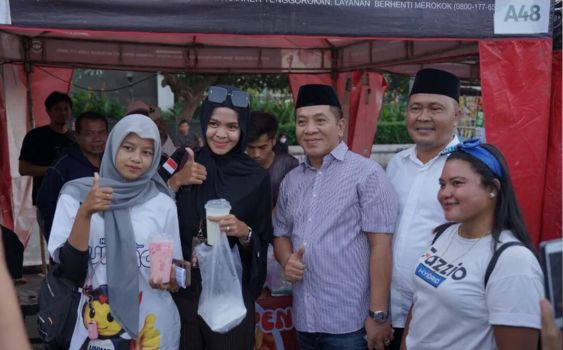 Bupati dan Wakil Bupati Karawang Resmi Buka Bazar Ramadan Karawang Maju 1447 H, Target Transaksi Rp2,5 Miliar