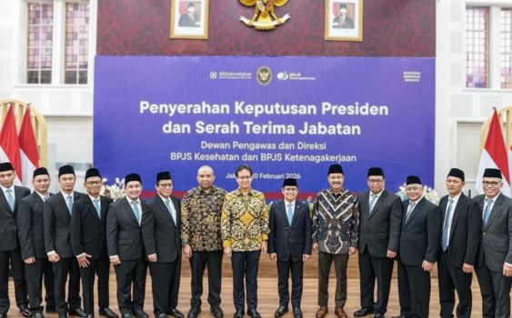 Cak Imin Lantik Dewas dan Direksi Baru BPJS 2026–2031, Tekankan Pengelolaan Anggaran Rp5 Triliun