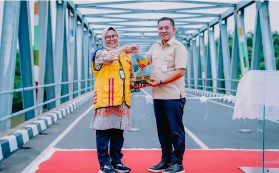 Bupati Karawang Resmikan Jembatan Curug 533 Meter, Perkuat Konektivitas Klari – Ciampel