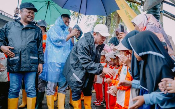 Bupati Aep dan Forkopimda Gelar Gerakan Indonesia ASRI di Hutan Mangrove Tangkolak