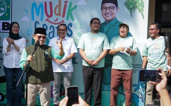 Mudik Gratis PKB 2026: Gus Muhaimin Lepas 1.200 Peserta ke Berbagai Kota di Pulau Jawa