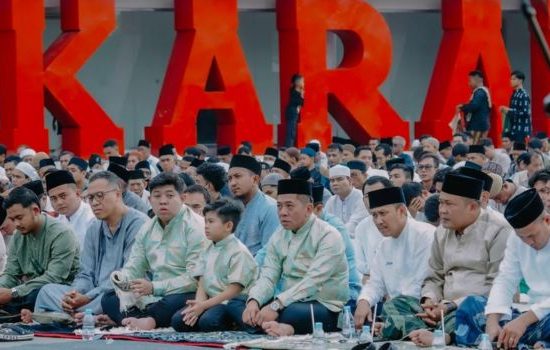 Shalat Idulfitri 1447 H di Karangpawitan, Bupati Aep Paparkan 10 Program Strategis Karawang 2026