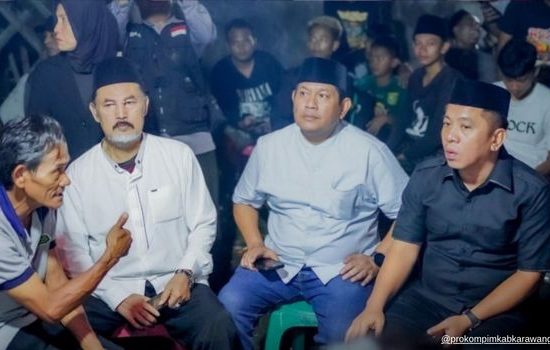 Bupati Karawang Beri Santunan Rp50 Juta bagi Korban Laka Majalengka